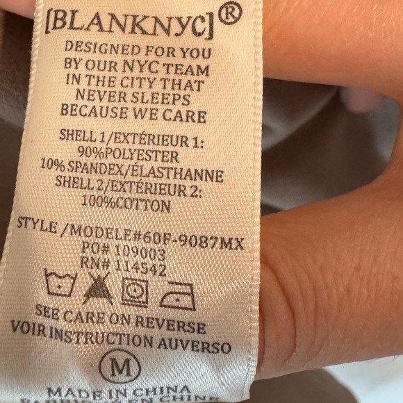 Blank NYC Tan Cloud Nine Drape Jacket Cardigan Womens Size Medium - Picture 7 of 13